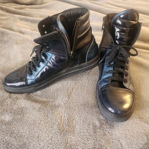 Kenneth Cole New York, Double Header High Top Boots
